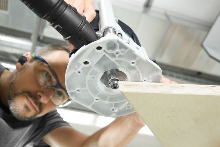 Festool overfræser OF 1010 REBQ-Plus, med tilbehør og systainer