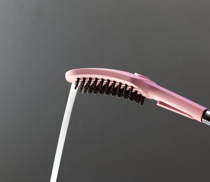 Hansgrohe DogShower hunddusch, vattenbesparande, rosa