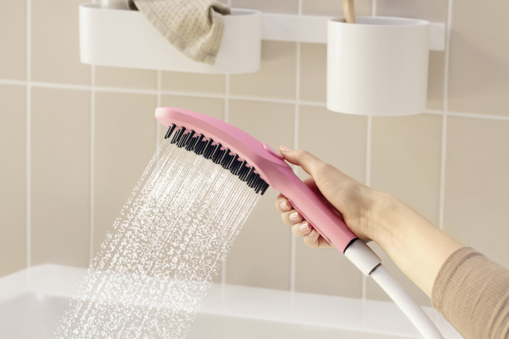 Hansgrohe DogShower hunddusch, vattenbesparande, rosa