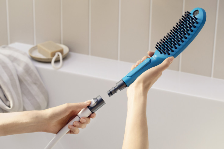 Hansgrohe DogShower hunddusch, vattenbesparande, blå