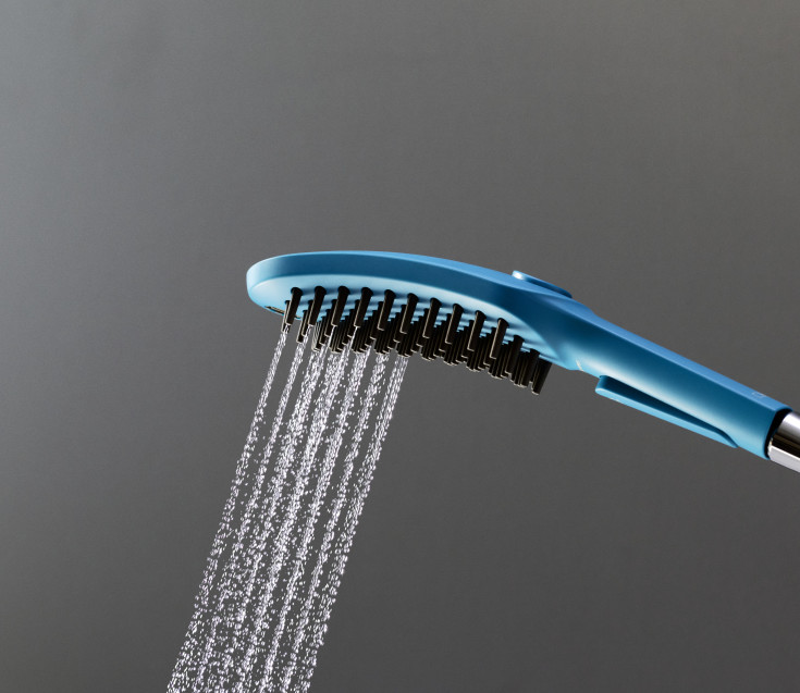 Hansgrohe DogShower hundebruser, vandbesparende, blå