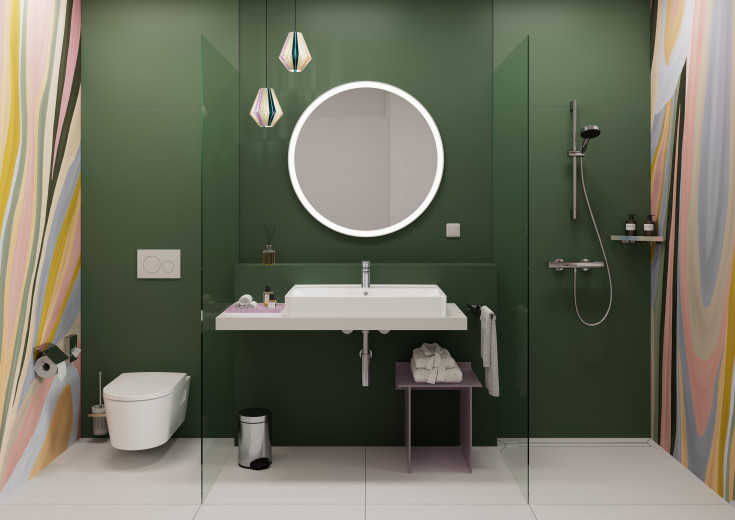 Hansgrohe AddStoris servietdispenser, krom