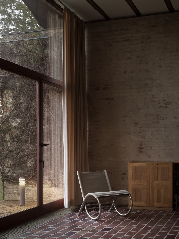 Louis Poulsen Bysted Garden pullert, pigg, aluminium, høy