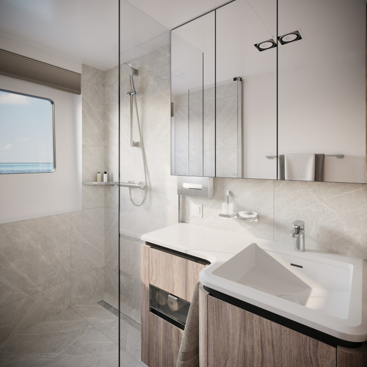 Hansgrohe Ecostat Comfort dusjbatteri, krom