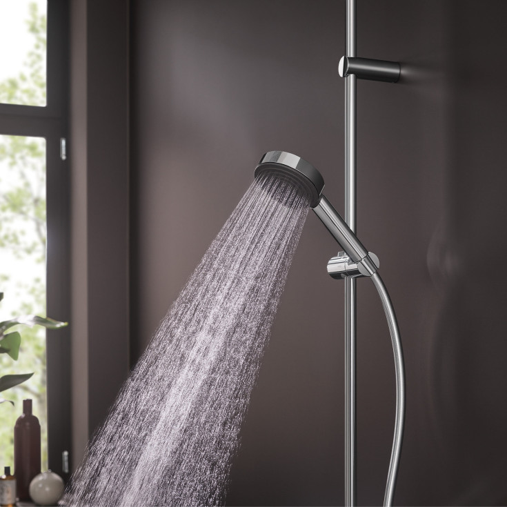 Hansgrohe Pulsify hånddusj ø105mm med 1stråle, krom