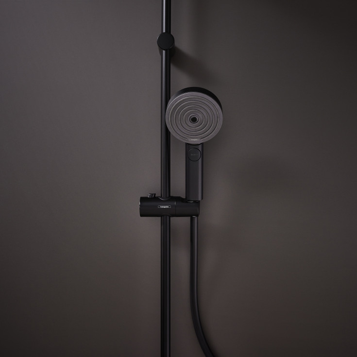 Hansgrohe Pulsify hånddusj ø105mm med 3jet, matt sort