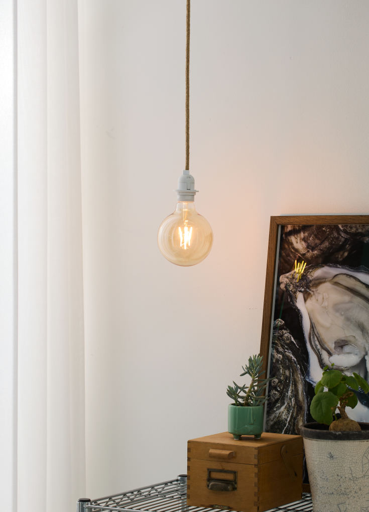 Halo Design Basis pendeloppheng, 2 meter, natur