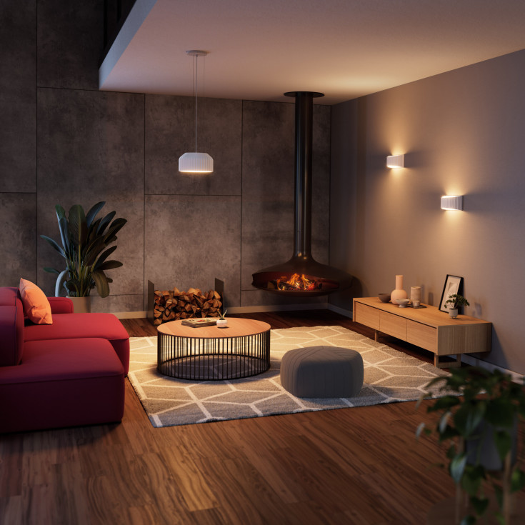 Ledvance Decor Plaster væglampe