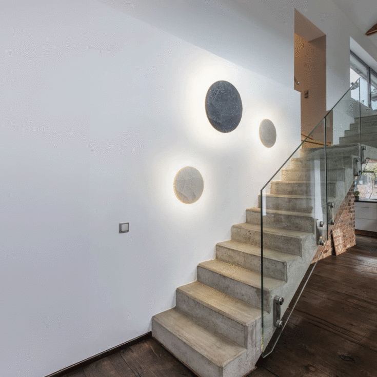 SLV Mana lampeskærm, beige, Ø40 cm