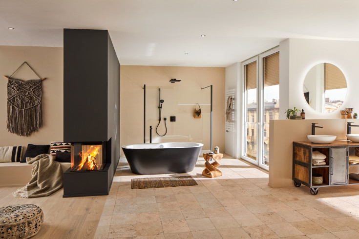 3 stk Hansgrohe Raindance E brusehoved, 30x30 cm, mat sort