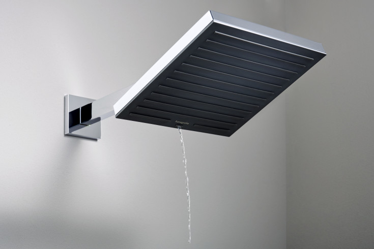 Hansgrohe brusearm, 39 cm, krom