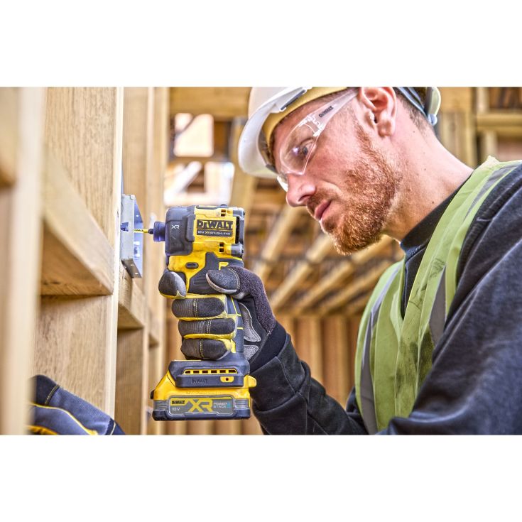 DEWALT 18V XR slagskruetrækker DCF870N-XJ, kulløs hydraulisk