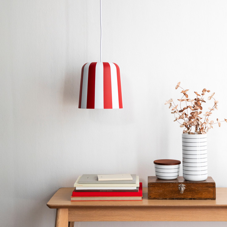 Dyberg Larsen Gry pendellampe, rød