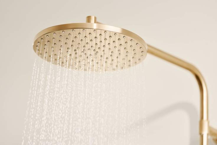 Oras Optima Style Rain kararmatur med brusesæt, bronze