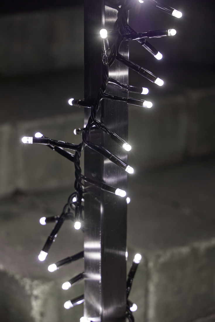 Za-Za Twilight Clusterlight utendørs lyslenke, 4 meter