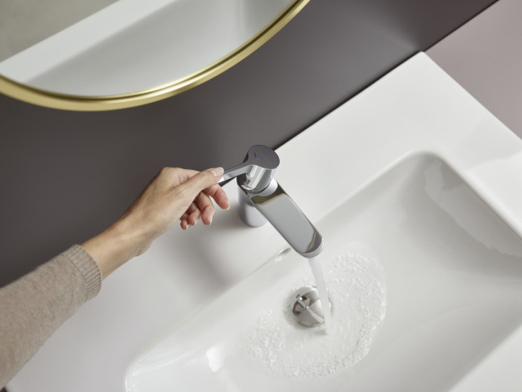 Hansgrohe Waterforms L tvättställsblandare, krom