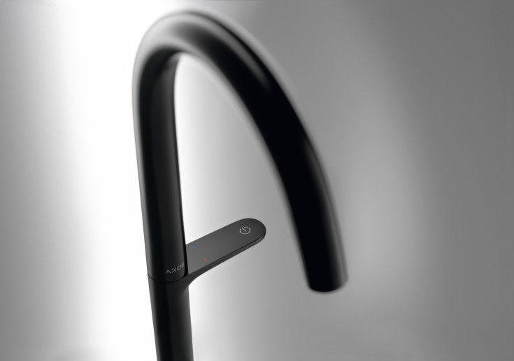 Axor One Select 170 tvättställsblandare, matt svart