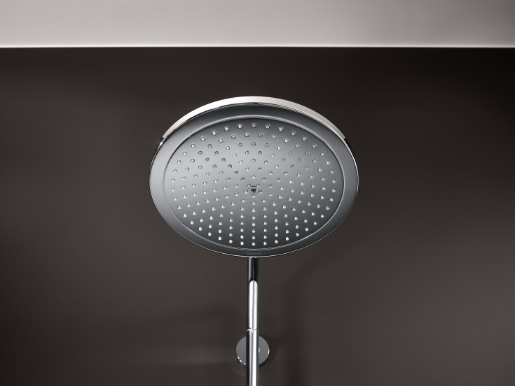 Hansgrohe Croma takdusj, Ø28 cm, vannbesparende, krom
