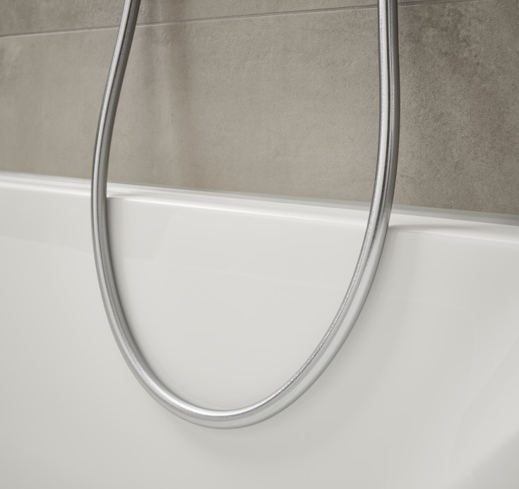 Hansgrohe Isiflex dusjslange, 1,25 meter, krom