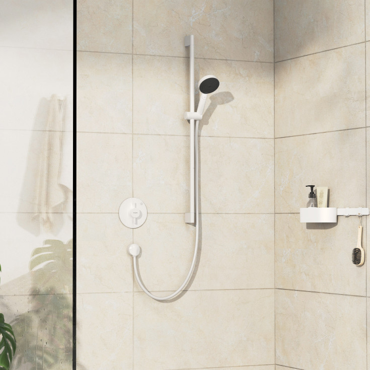 Hansgrohe DuoTurn S brusearmatur, hvid