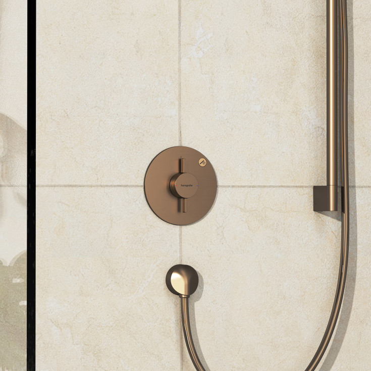 Hansgrohe DuoTurn S brusearmatur, bronze