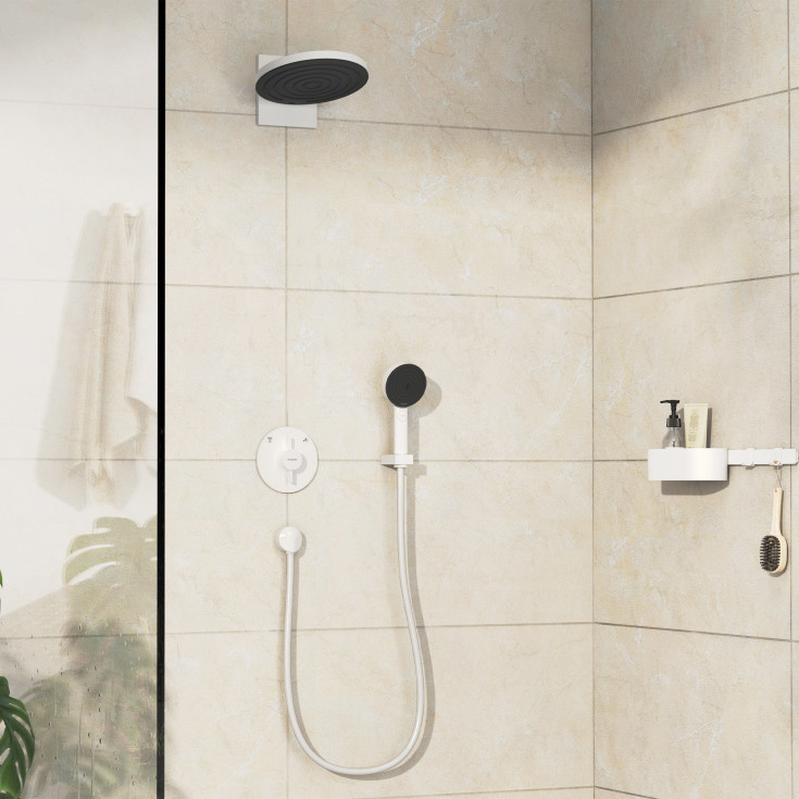 Hansgrohe DuoTurn S brusearmatur, hvid