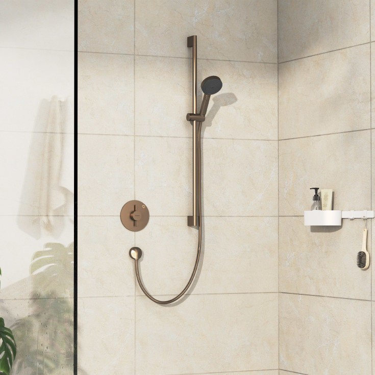 Hansgrohe DuoTurn S brusearmatur, bronze