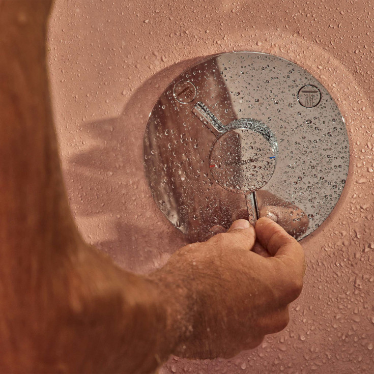 Hansgrohe DuoTurn S brusearmatur, krom