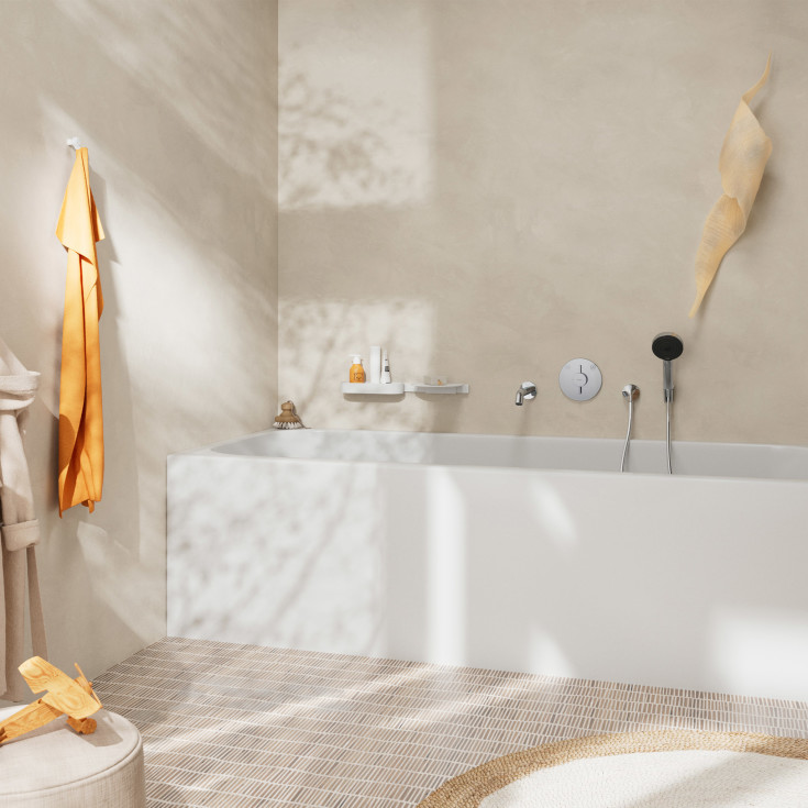 Hansgrohe DuoTurn S dusjbatteri, krom