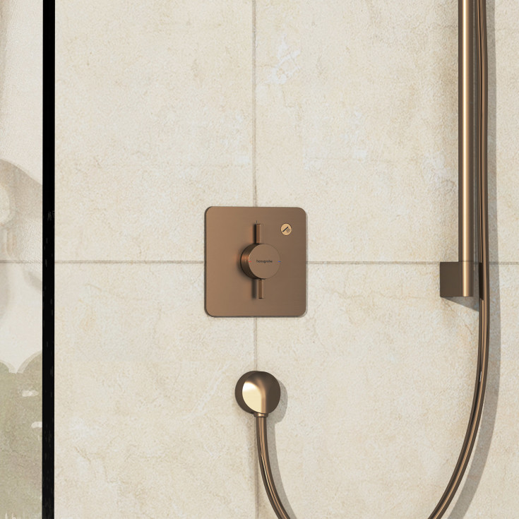 Hansgrohe DuoTurn Q brusearmatur, bronze