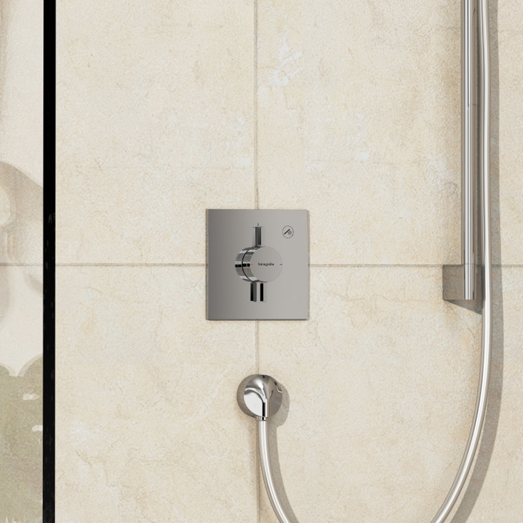 Hansgrohe DuoTurn E duschblandare, krom