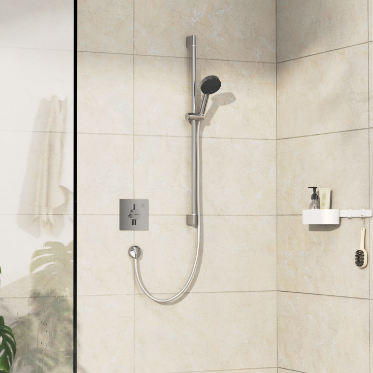 Hansgrohe DuoTurn E duschblandare, krom