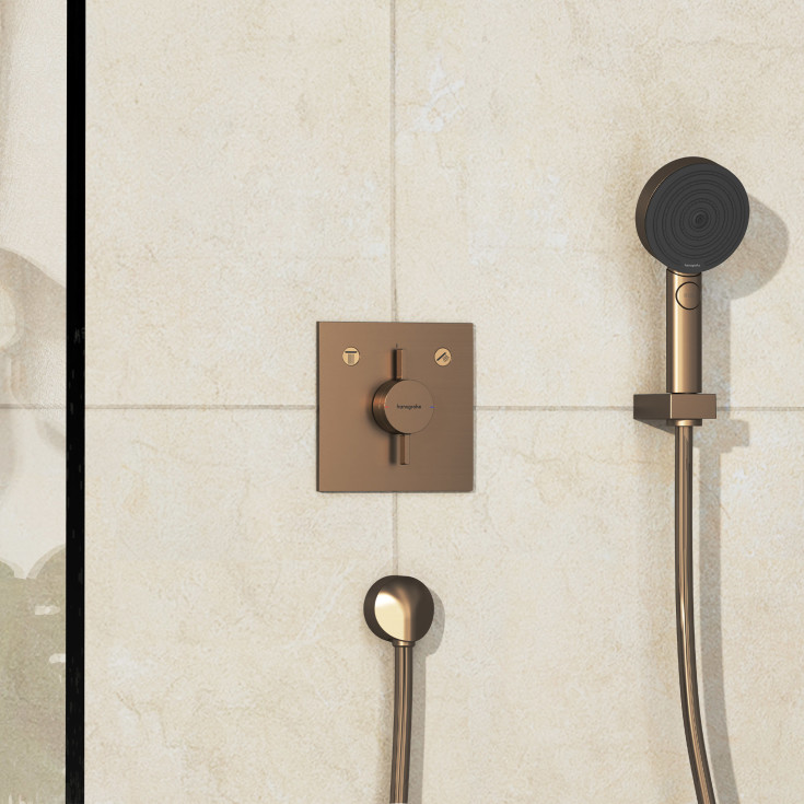 Hansgrohe DuoTurn E brusearmatur, bronze