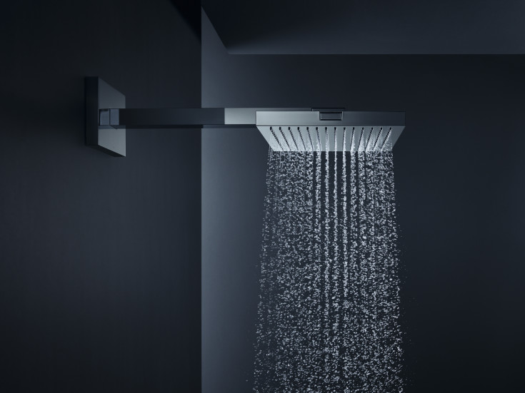 Axor Showersolution takdusch, 24x24 cm, krom