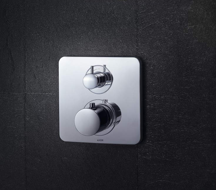 Axor Citterio M Termostat, med 2 utløp, for innbygging, krom