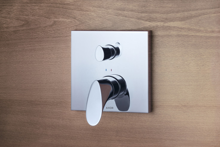 Axor Starck Organic badkarsblandare, krom