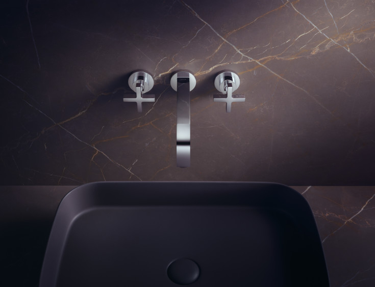 Axor Citterio håndvaskarmatur, krom