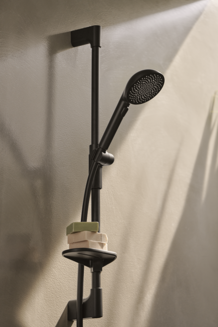 Oras Aurelia kararmatur med brusesæt, mat sort