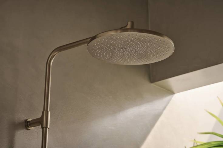 Oras Aurelia Rain dusjsett, vannbesparende, bronse