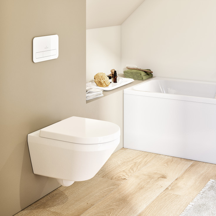 12 st Villeroy & Boch Architectura vägghängd toalett, utan spolkant, vit