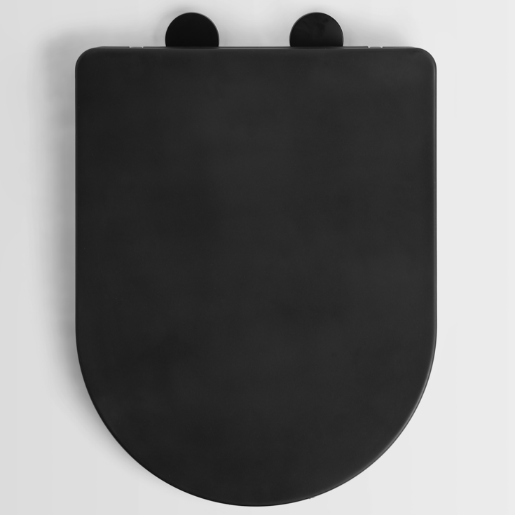 Lavabo Studio vägghängd toalett, utan spolkant, matt svart