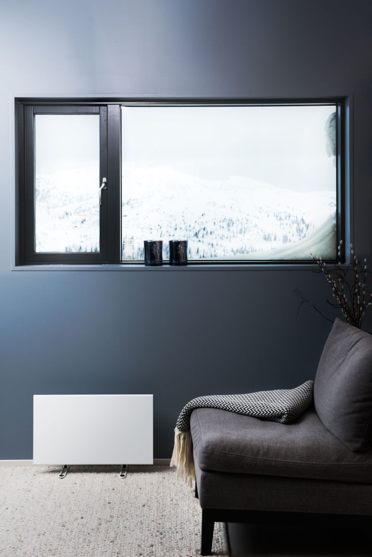 Adax Eco Basic elektrisk radiator, 250W/230V, 3 m²