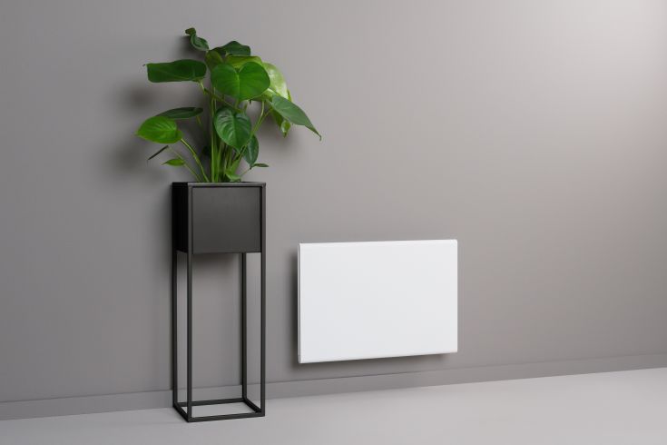 Adax Eco Basic radiator, 800W/230V, 12 m², elektrisk