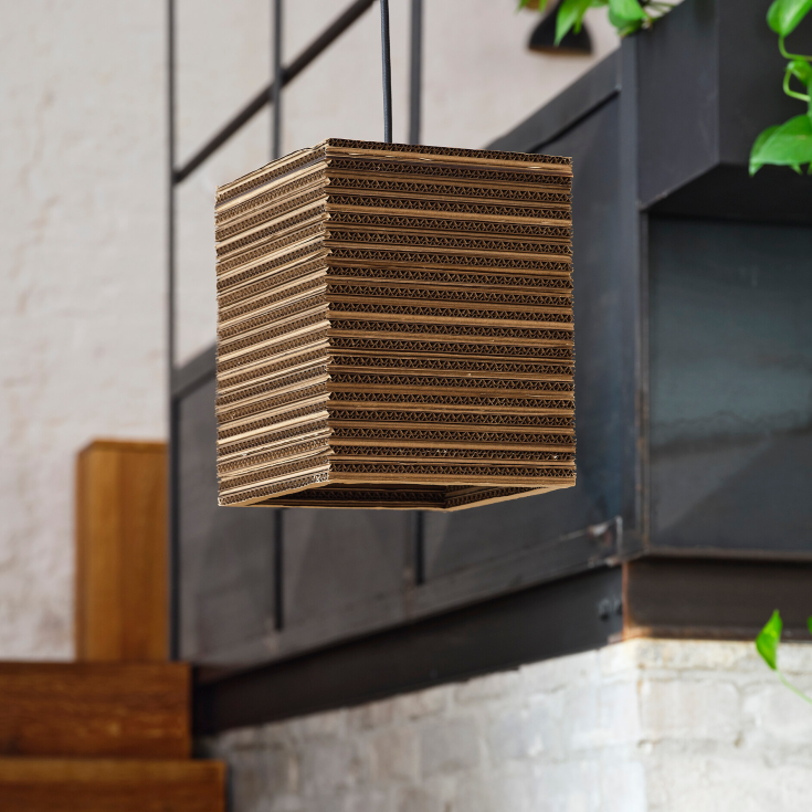 Ledvance Cardboard pendel, firkantet