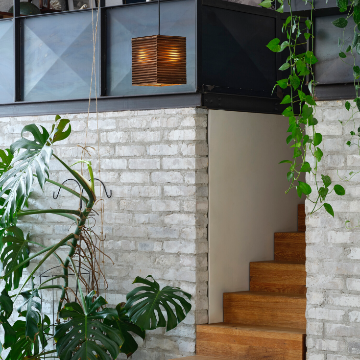 Ledvance Cardboard pendel, firkantet