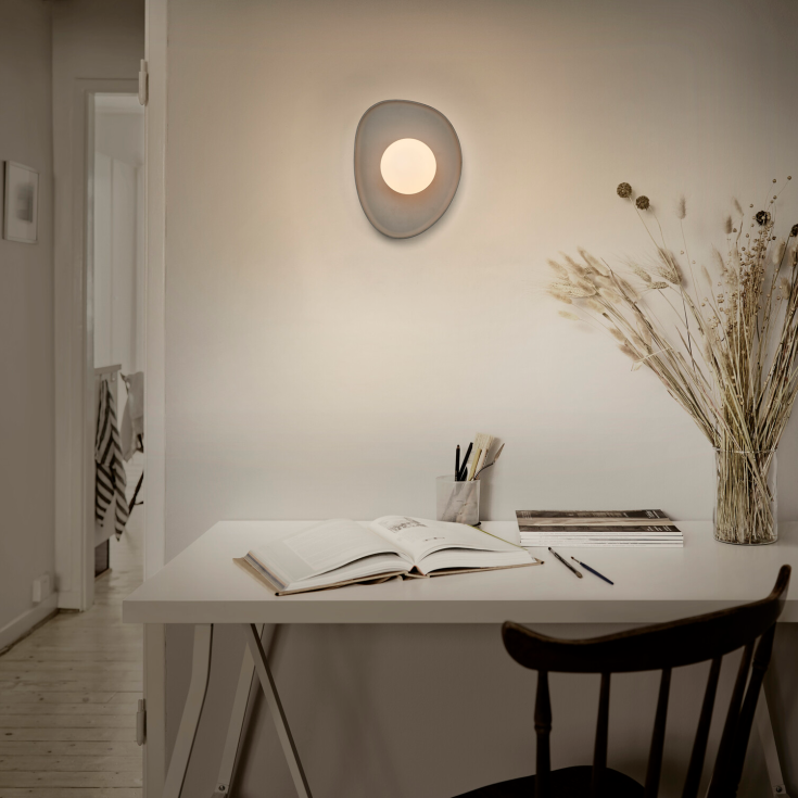 Ledvance Decor Nest væglampe, grå