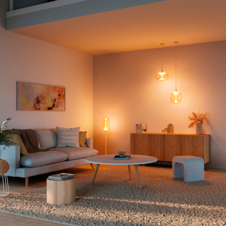 Ledvance Stick lampefot, beige