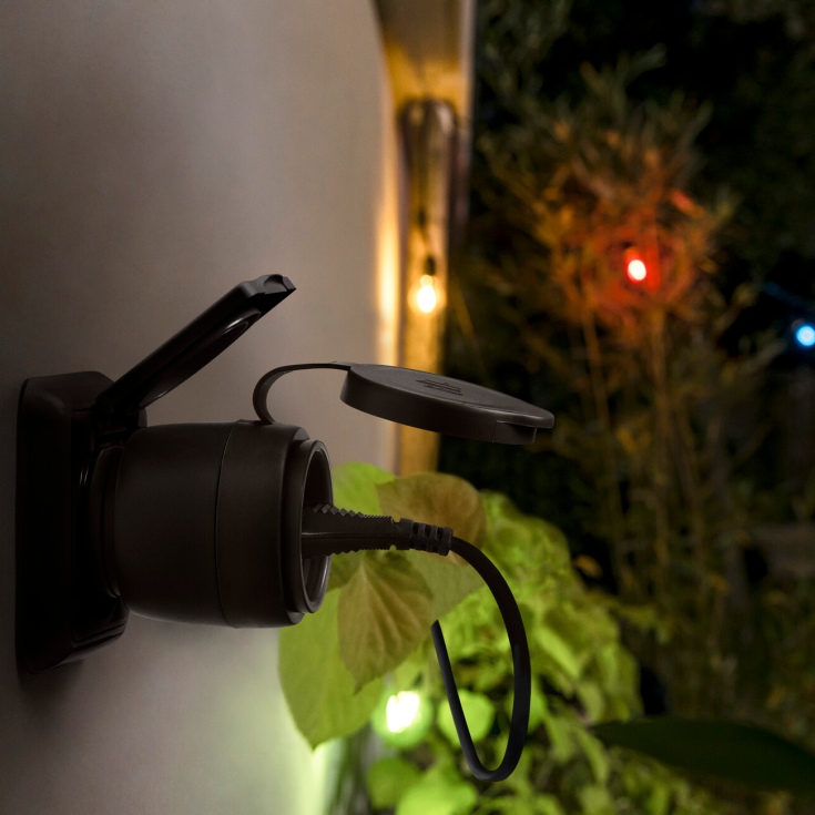 Ledvance Smart+ Matter utendørs kompakt stikkontakt
