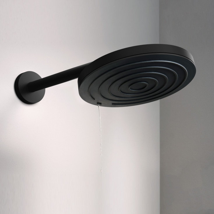 Hansgrohe Pulsify S takdusch, Ø26 cm, vattenbesparande, matt svart