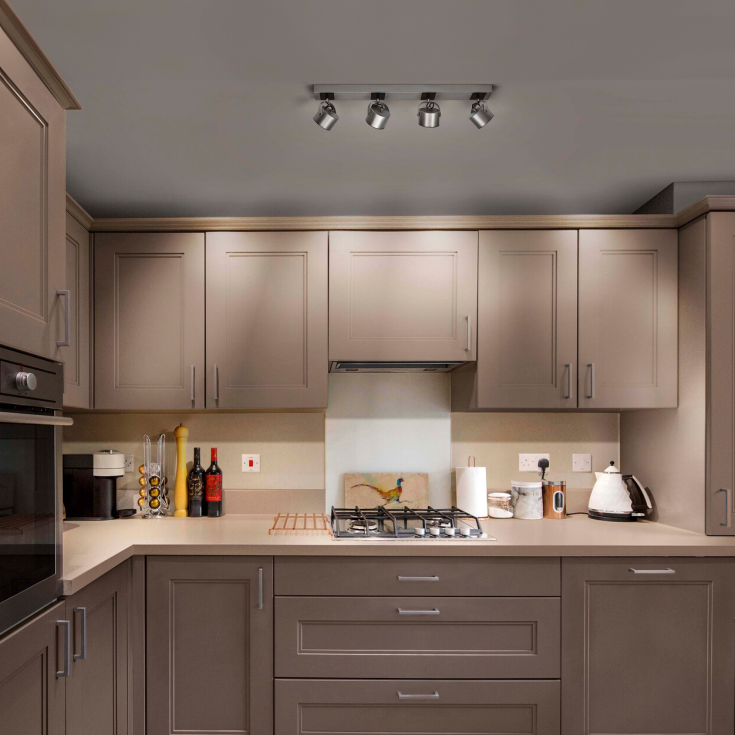 Ledvance Decor Jupitor spotlampe, sølv